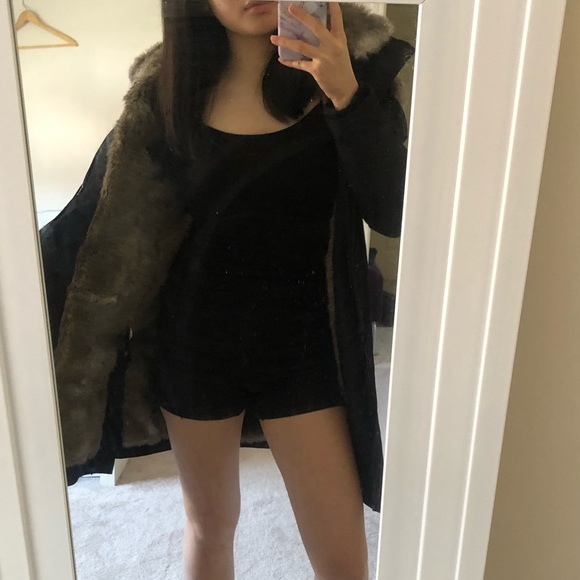 Black TNA Down Jacket - Picture 6 of 7